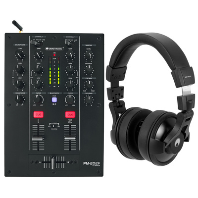 Omnitronic - PM-202F Headphone Bundle Omnitronic - PM-202F Headphone Bundle