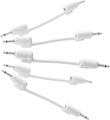 Tiptop Audio - Stackcable White 12 cm Tiptop Audio - Stackcable White 12 cm
