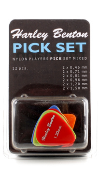 Harley Benton - Nylon Player Pick Set Mixed